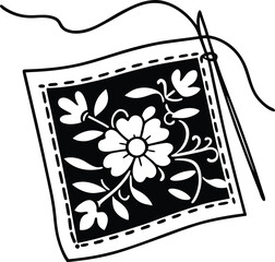 vector illustration of a flower