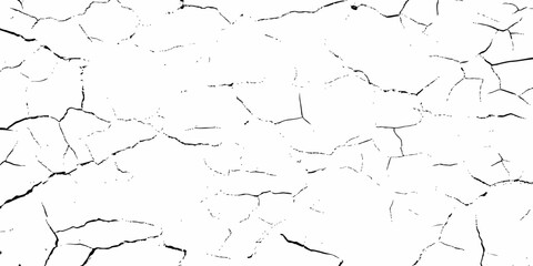 modern black and white scratch and cracks grunge texture dust and distressed wall pattern white background..
