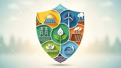 Green Energy and Sustainability Nature Background Concept