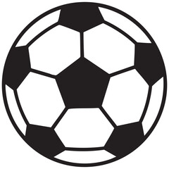 Fototapeta premium Football isolated on white