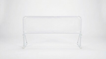bed rail isolated on white 