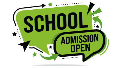 School Admission Open, Promotional Graphic Design, school admission, school enrollment, admission open, back to school, education campaign, enrollment campaign, school promotion, student registration,