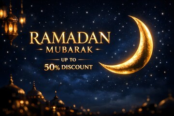 Ramadan mubarak: up to 50% discount