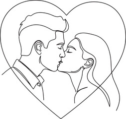 Mother lovingly holding her baby with son and daughter in a warm family illustration