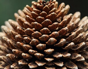 pine cones on a branch.
