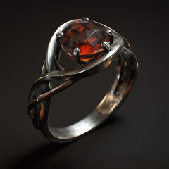 시간과 의미를 담은 반지의 정물 초상