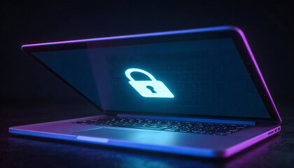 laptop with email symbol