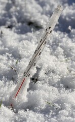 Temp&eacute;ratures n&eacute;gatives