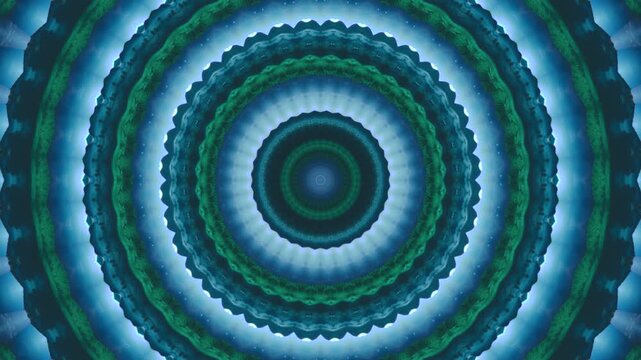 4K Colorful kaleidoscope background. Abstract multicolored motion graphics background for yoga specialist, astrology, art therapist, night club, music video.