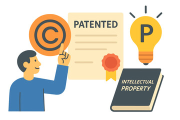 copyright principles, authors' rights, and patented intellectual property