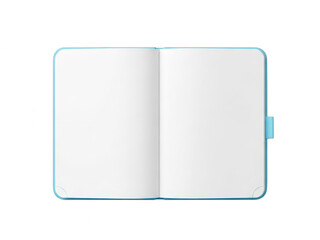Open book pages isolated on transparent background