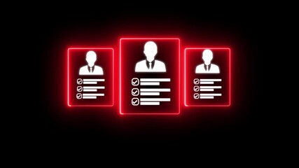 Human resources manager using stylus choose the right candidate recruitment process,Hiring,Team building strategy, Corporate recruitment process with ,Job Applications, AI, Human Resources - Digital ,