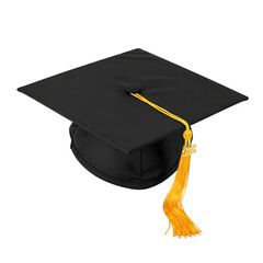Graduation cap with tassel