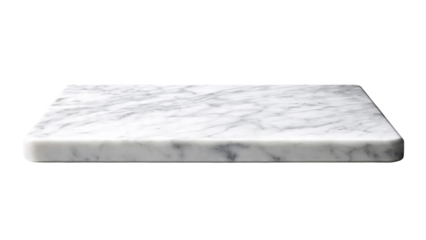 Marble countertop with subtle veins