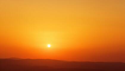 Fototapeta premium warm gradient background with soft orange and yellow tones