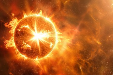 Powerful star emitting hot plasma during a coronal mass ejection in deep space