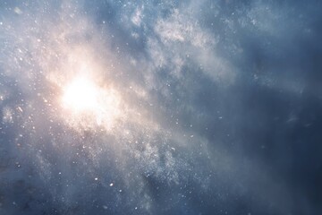 Soothing Snow Fog Background for Design