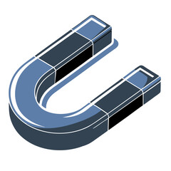 Magnet Icon Vector Illustration