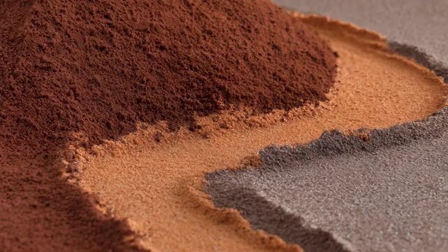 Medium shot capturing the meticulous layering of red clay on a tennis court creating a soft natural surface ideal for slow strategic gameplay.