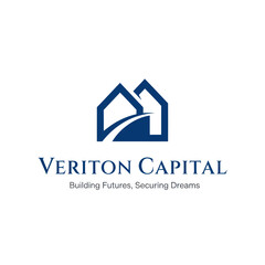 Veriton Capital Logo Blue House Icon.