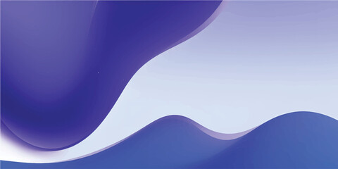 Modern blue abstract wave pattern featuring flowing vector lines and light motion for a professional business web banner backdrop