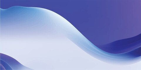 Abstract blue fluid wave background with smooth gradient layers for corporate website headers, business presentation slides, modern branding and digital design projects