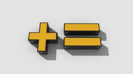 Addition and Subtraction Symbols