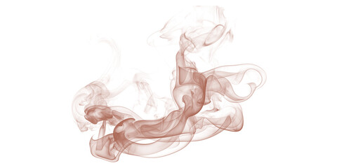 Ethereal orange smoke swirl abstract dark black background dynamic mystical fluid vapor texture modern artistic digital