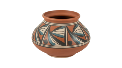 Handmade Native American Pottery Jar