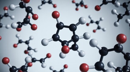 Molecular Structure Illustration