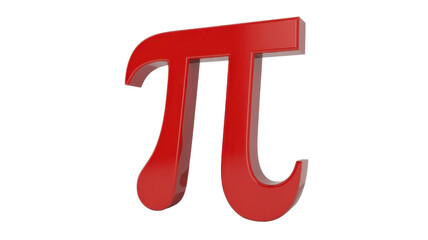 Shiny Red Pi Symbol