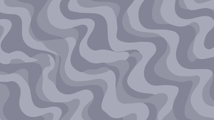 Gray abstract camouflage pattern, wavy fluid shapes, organic layered texture, modern neutral design background, flat vector illustration © Creative Mind