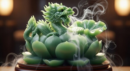 Mythical dragon succulent