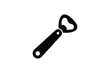 Black Silhouette Bottle Opener tool kitchenware