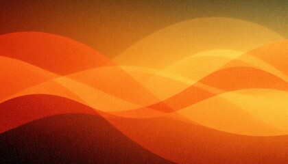 Abstract warm wavy flow for presentations and digital backgrounds