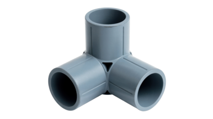 PVC Fitting 3-Way 45 Degree