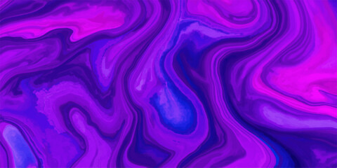 Abstract purple and blue background featuring soft flowing silk waves with a liquid texture and wavy pink light patterns for a modern art wallpaper design