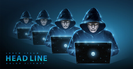 Fast modern express passenger train on high speed railway moving from flash light. Futuristic technology, hi tech future digital transport concept. Low pole 3d abstract illustration   © Littlemose