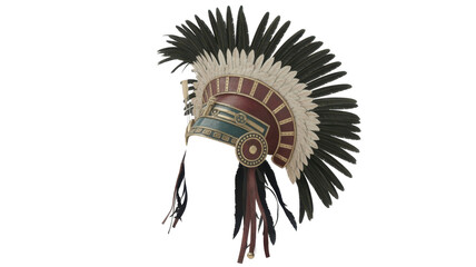 Native American war bonnet headdress