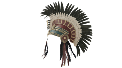 Native American war bonnet headdress