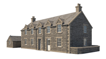 Stone Cottage House Building Architecture