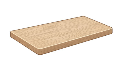 Light brown wooden plank on black background