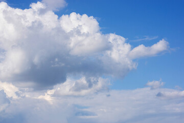 Obraz premium blue sky and clouds