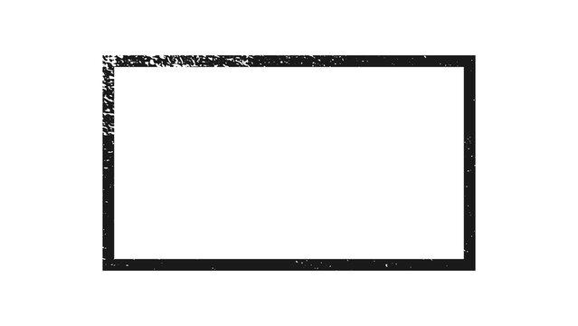 Grunge rectangle border