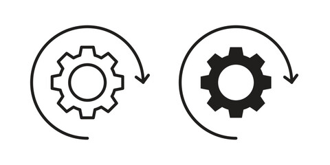 Implementation icons for Graphic Design Projects and web designs