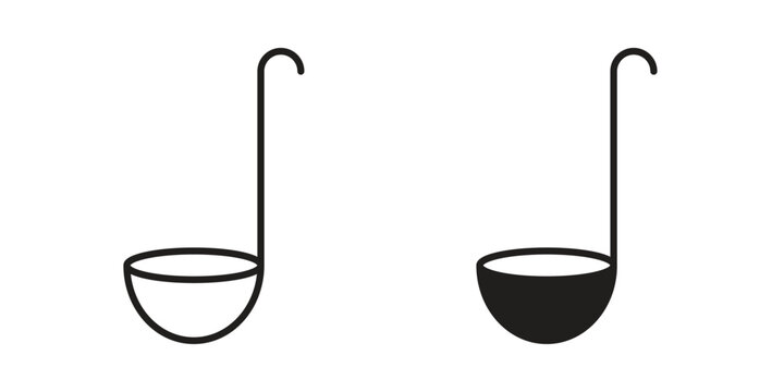 Ladle icons for Graphic Design Projects and web designs