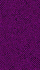 Vibrant Abstract Pattern with Dynamic Pink and Black Zebra Stripes Creating an Eye-Catching Visual Illusion on a Seamless Textile Design