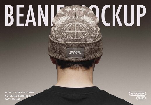 Beanie Mockup