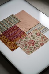 Fabric Swatch Arrangement