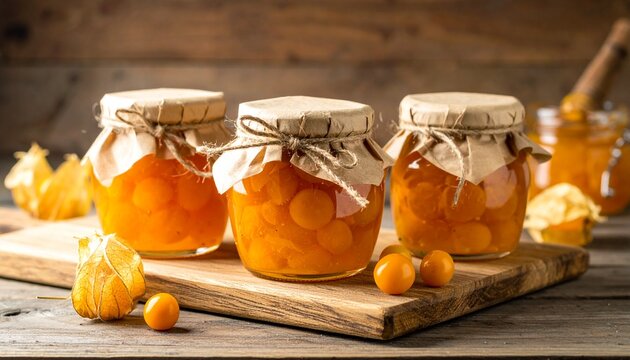 Marmelade aus Kapstachelbeeren